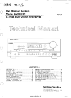 Harman-Kardon AVR-40-Service-Manual